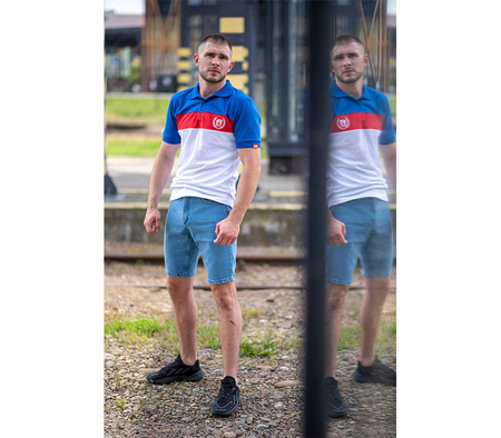 Koszulka Street Autonomy LAUR BLUE/RED/WHITE