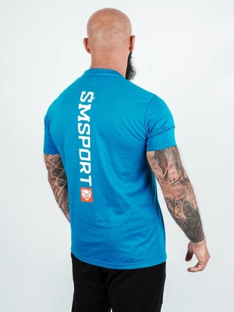 T-shirt Środowisko Miejskie "ŚM Sport" - niebieska