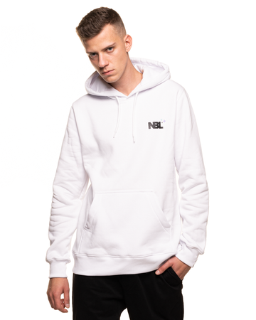 BLUZA Z KAPTUREM MOON WHITE Newbadline