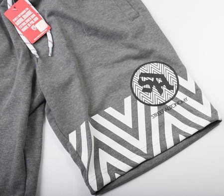 SPODENKI BAWEŁNIANE STREET AUTONOMY ZYGZAG GREY 2018