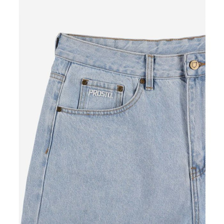 Krótkie spodenki Prosto Baggy Shizzo Light Blue
