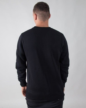 BLUZA BEZ KAPTURA ROMB BLACK