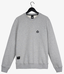 Bluza Elade Crewneck icon mini logo light grey