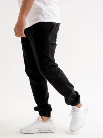 Spodnie Jogger Jigga Wear Crown jeans Czarne