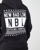 BLUZA Z KAPTUREM Newbadline SWAG BLACK