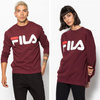 Bluza FILA CLASSIC LOGO SWEAT Unisex Bordo