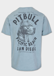 T-shirt Pit Bull Denim Washed Raw PACIFIC