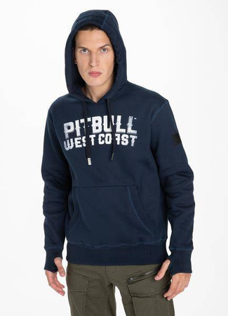 BLUZA PIT BULL HODDED Black Dog Navy
