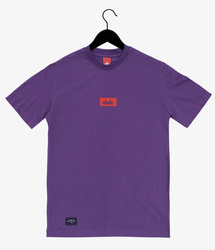 T-shirt Elade box logo 3D purple