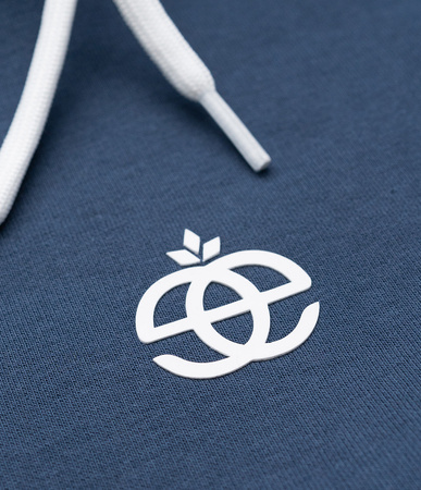 Bluza Elade HOODIE icon mini logo blue jeans