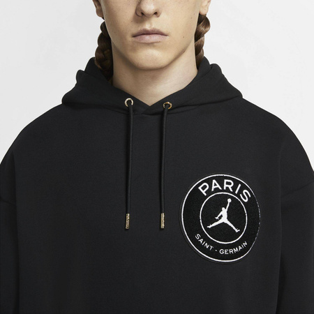 Bluza Jordan Paris Saint-Germain Taped Hoodie Black