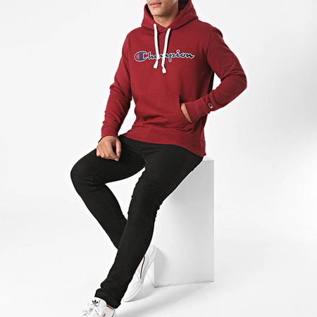 Bluza Champion SATIN STITCH SCRIPT LOGO FLEECE HOODIE
