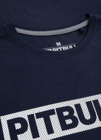 T-shirt Pit Bull HILLTOP Granatowy