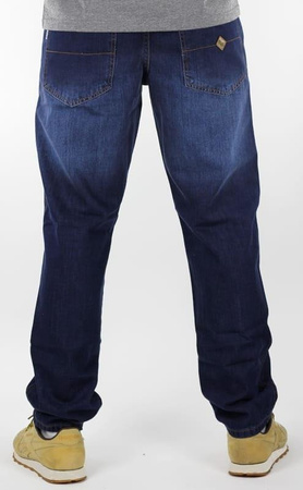 Spodnie jeansowe OSW OUTSIDEWEAR regular "Stripe" navy