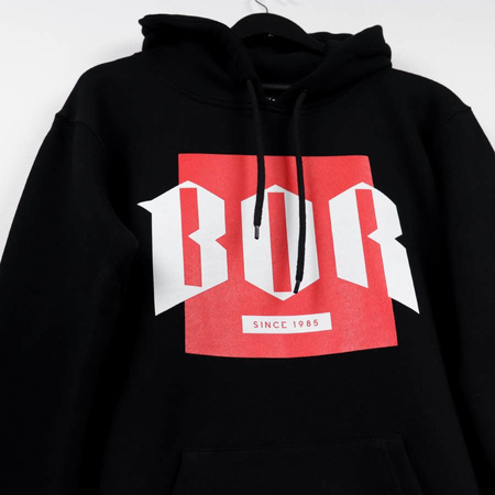 Bluza BOR Hoody Color Box Black