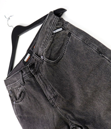 Spodnie Mass DNM Box Jeans Relax Fit - czarne
