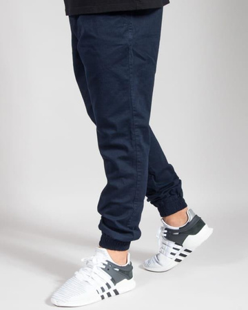 SPODNIE CHINO JOGGER ICON NAVY Newbadline