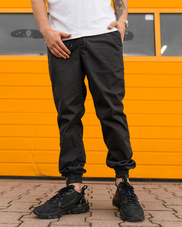 SPODNIE Newbadline CHINO JOGGER ICON Graphite
