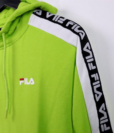 Bluza FILA TEFO TAPE HOODIE Lime Green