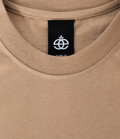 T-shirt Elade patch beige