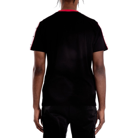Koszulka KAPPA Authentic Jpn Barta Black Red White T-Shirt