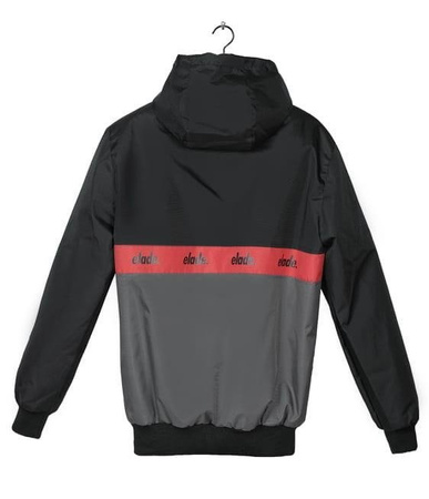 Kurtka Elade JACKET STRIPE BLACK/GREY