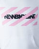 BLUZA Z KAPTUREM STRIPES WHITE Newbadline