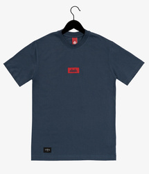 T-shirt Elade box logo 3D blue jeans