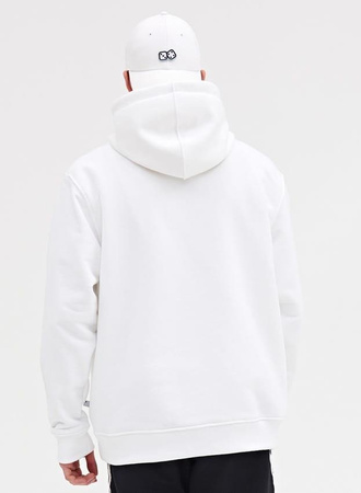 BLUZA Lucky Dice HOODIE LOGO GOLD (WHITE)