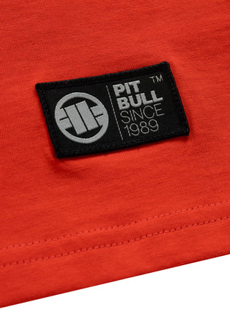 T-shirt Pit Bull HILLTOP Ognistoczerwona