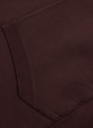 BLUZA Z KAPTUREM PIT BULL NORTON Bordo