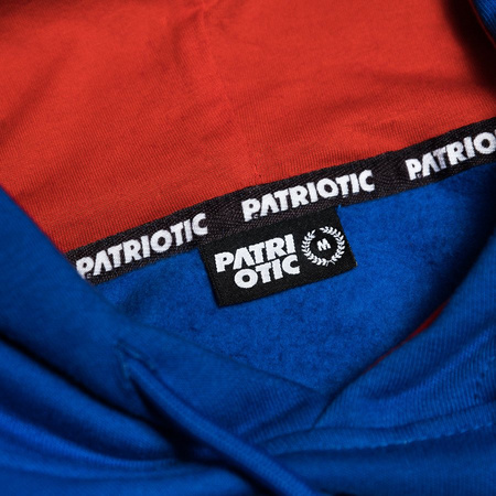 Bluza Patriotic Double Line Z kapturem