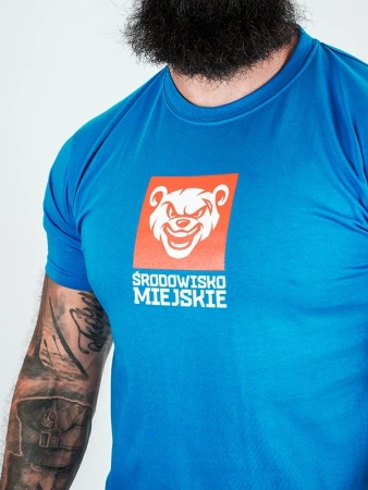 T-shirt Środowisko Miejskie "ŚM Sport" - niebieska