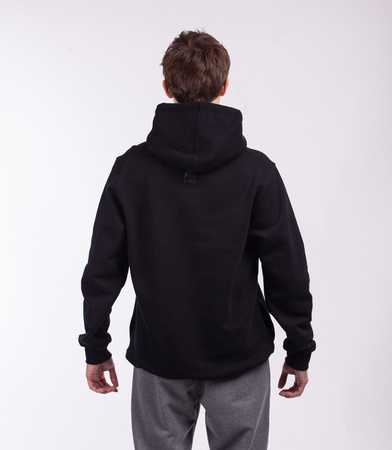 BLUZA SSG KANGURKA COLLEGE CZARNY