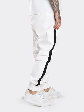 SPODNIE JOGGER STOPROCENT SJG CLASSIC LAMPAS WHITE