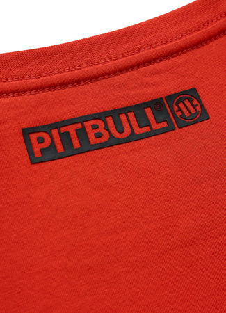T-shirt Pit Bull HILLTOP Ognistoczerwona