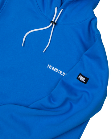 BLUZA Z KAPTUREM NEWBADLINE DIRECT BLUE