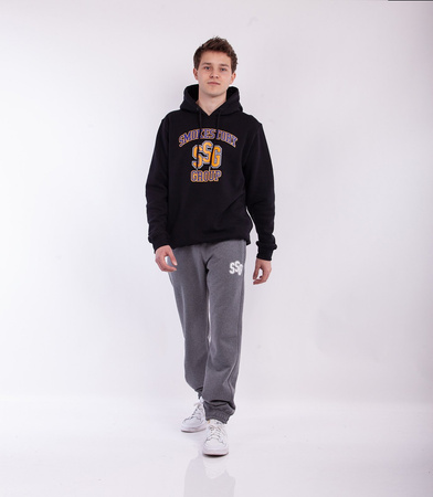 BLUZA SSG KANGURKA COLLEGE CZARNY