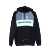 Bluza BOR J20 HOODY PREMIUM  RAGLAN ZIP ILLUSION CZARNY