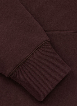 BLUZA Z KAPTUREM PIT BULL NORTON Bordo