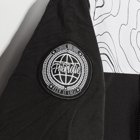 Patriotic WE TOPO PARKA KURTKA ZIMOWA (CZARNY/BIAŁY)