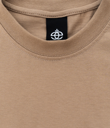 T-shirt Elade box logo 3D beige