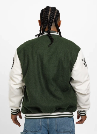 Kurtka Pit Bull Baseball FISHER Ciemno zielona