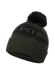 CZAPKA ZIMOWA VERMEL PITBULL R Oliwkowy/Czarna