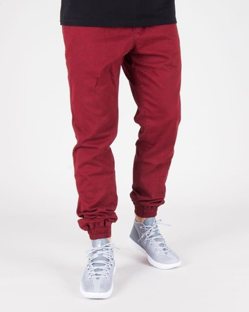 SPODNIE Newbadline CHINO JOGGER ICON BRICK