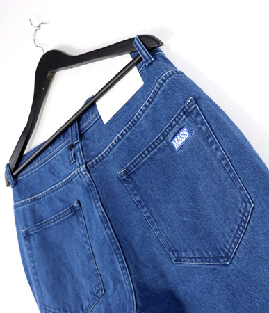 Spodnie Mass DNM Box Jeans Relax Fit - niebieskie