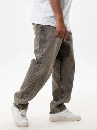 Spodnie Baggy Jigga Wear Brązowe Crown