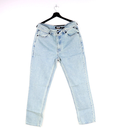 Spodnie Mass DNM Box Jeans Relax Fit - jasnoniebieskie
