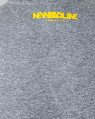 BLUZA Newbadline BEZ KAPTURA CUT ICON MELANGE