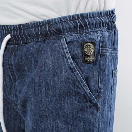 Mass Denim szorty Campus Shorts Jeans straight fit - dark blue